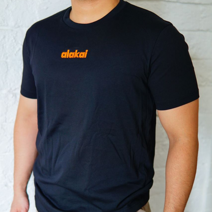 Active Light - Embroidered Alakai Deep Blue Tee