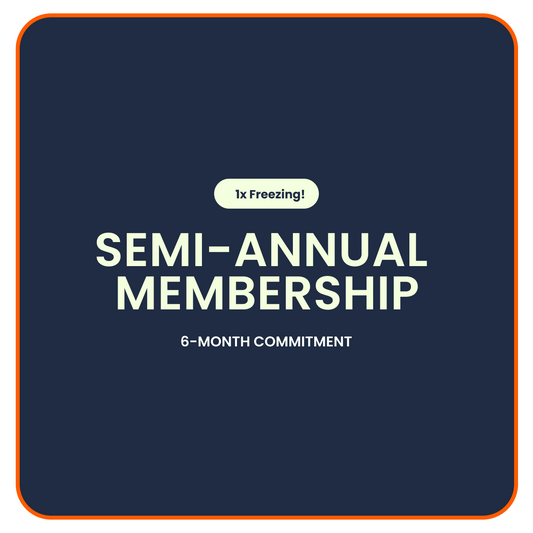 6 Months Membership - Semi-Annual CrossFit Membership