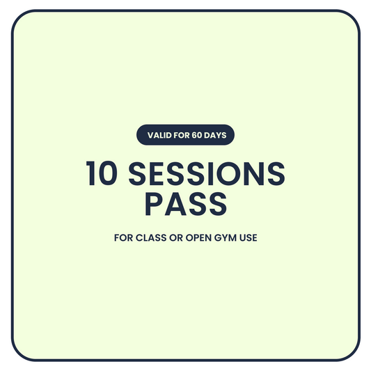 Pass - 10 Sessions (P600/pass)