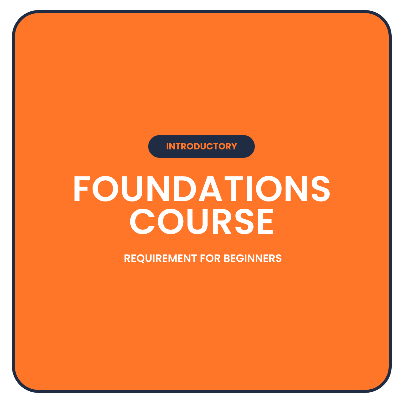 Foundations Course